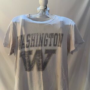 Washington Graphic Short Sleeve Tee - White